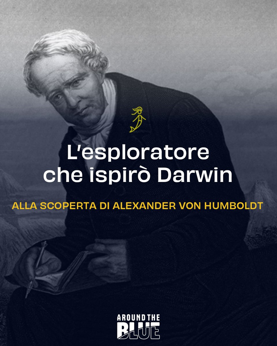 AroundTheBlueIT's tweet photo. 🌍 Alexander von Humboldt: un esploratore che ha tracciato mappe, scalato vulcani e svelato i segreti della natura, ispirando menti come Darwin. Scopriamo insieme a @giovannisoldini il suo viaggio straordinario su https://t.co/lb9Lnu4hwa
..
#scienza #natura #oceano #storia https://t.co/5qUvq5fx2a