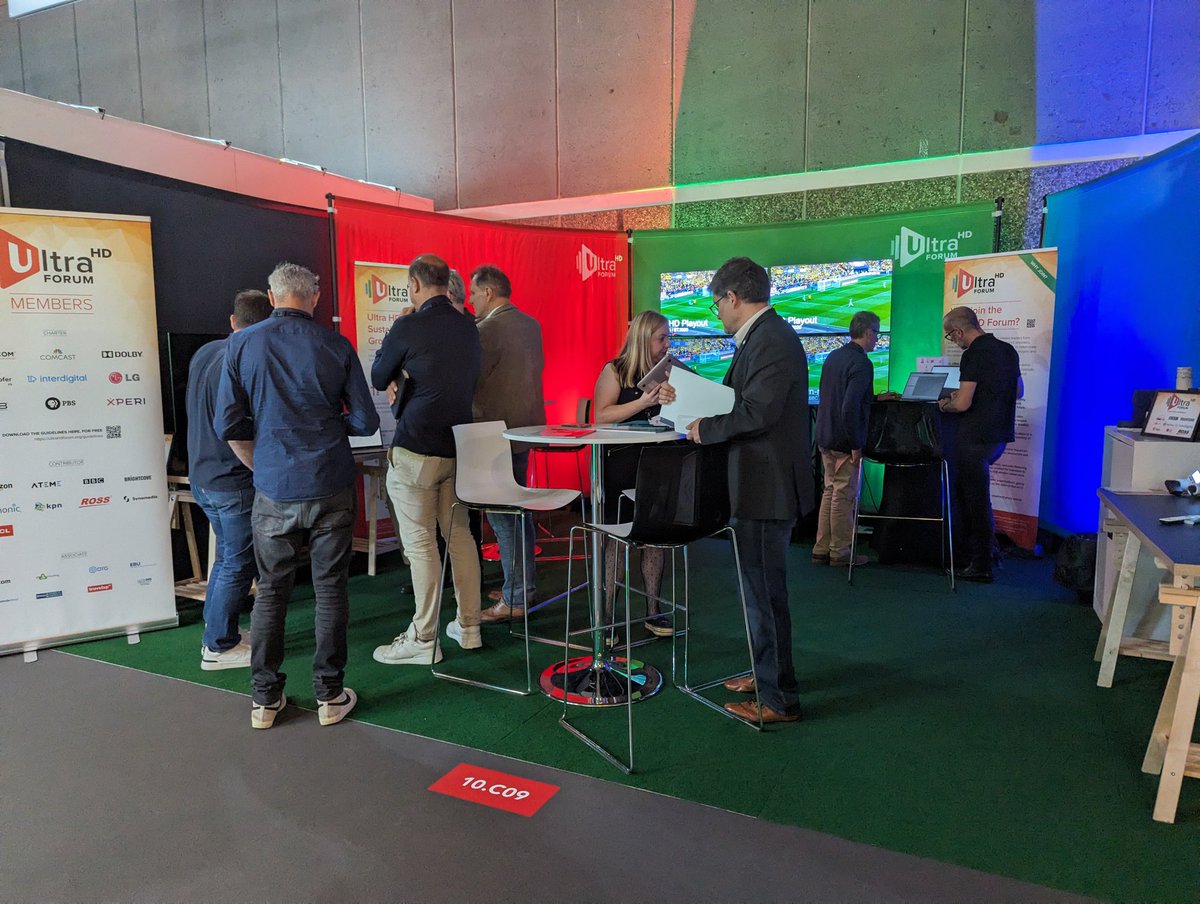 Open for business... come and see how to do effective Ultra HD distribution and understand the sustainability of high quality video delivery.