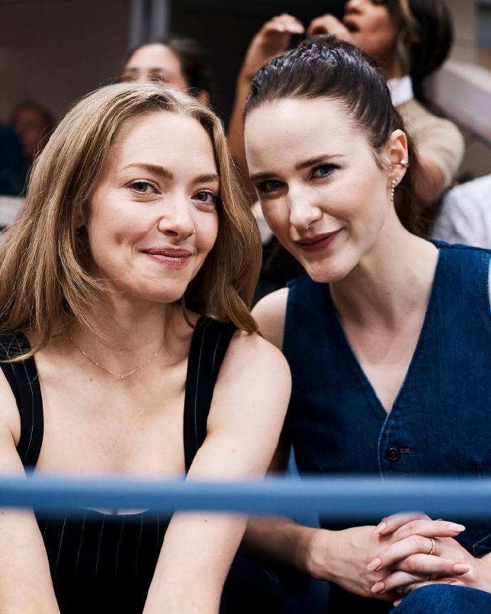 SeyfriedUpdates's tweet image. More pictures of Amanda Seyfried at the #USOpen2023