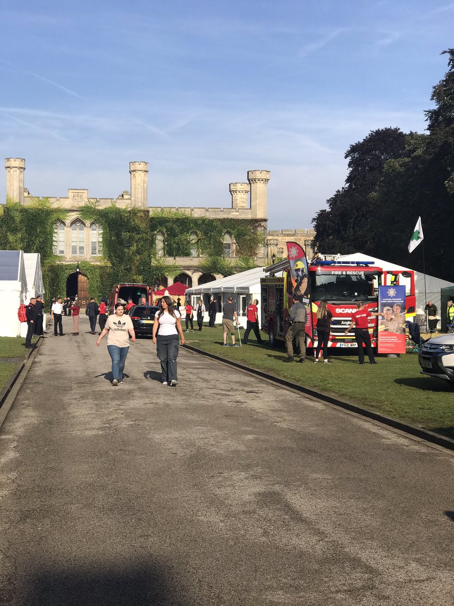 JULIEGRANT20's tweet photo. My office for two days #OperationJune #ukro23 @LincsFireRescue I hope to see some of you. @_ukro https://t.co/tIvRaUvlm2