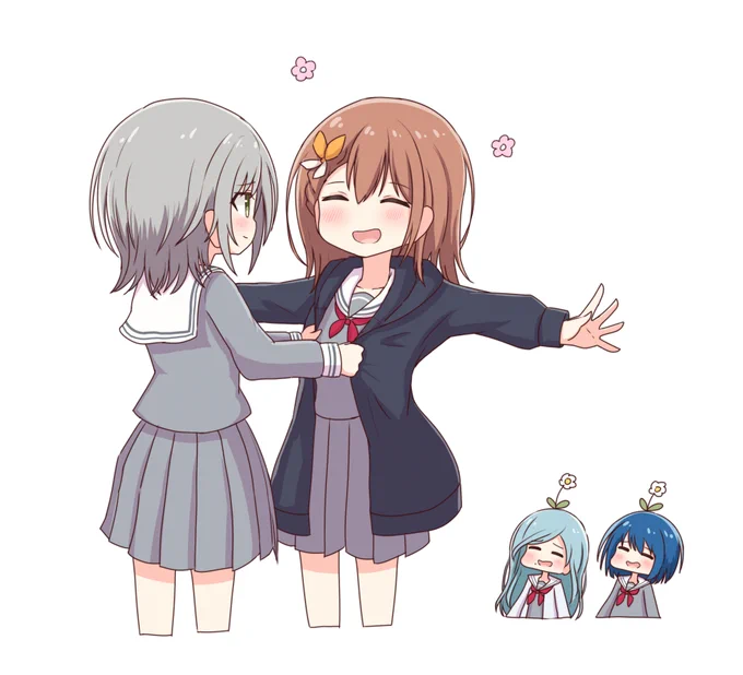 #みんなでデフォルメ絵をあげて幸せな気分になろう 