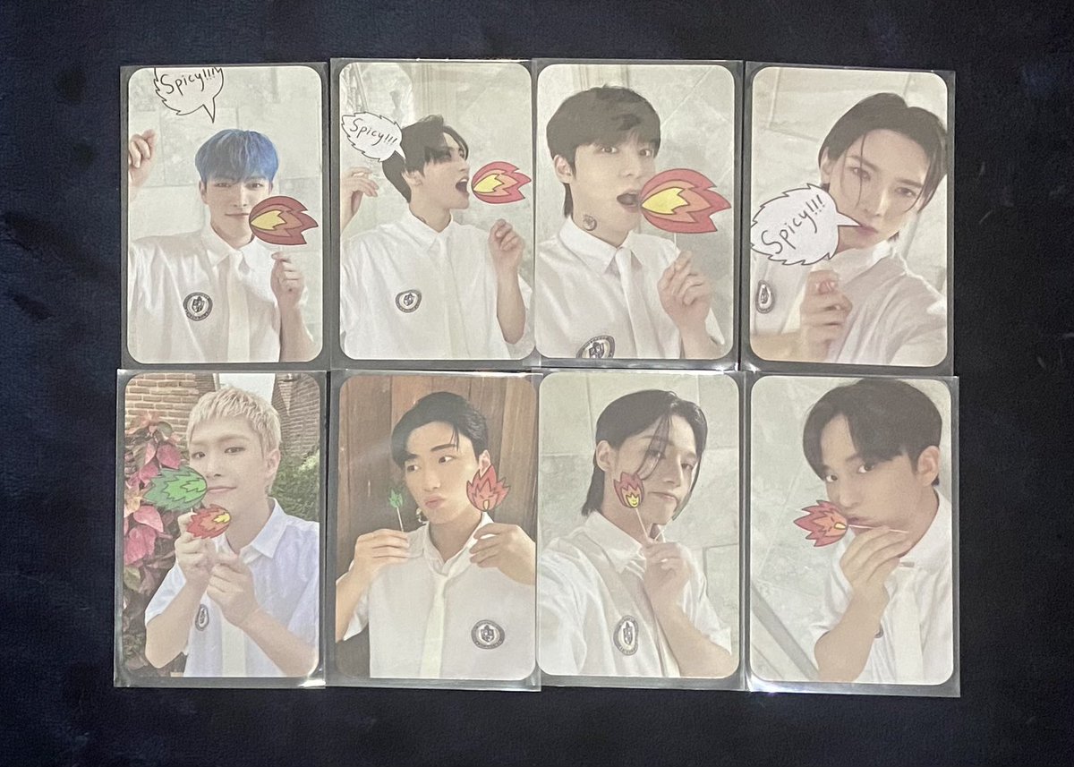 VM1995DA's tweet photo. wtsateez/outlaw platform photocards 
❗️only OT8 set, no separately❗️
🤓 ver $40✅
🔥 ver $32✅✅
✌️ ver $32✅
- price in USD(include fee)+shipping
- based in Asia 
- Paypal （G&amp;S)
- WW OK
#wtsateez 
hongjoong seonghwa yunho yeosang san mingi wooyoung jongho https://t.co/ckLcfrHcLX