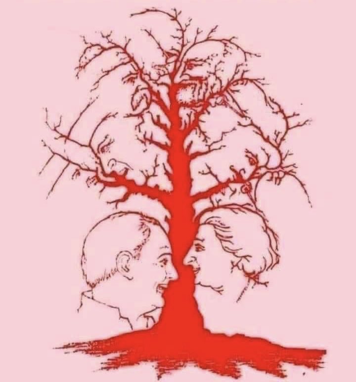 How many faces can you see?