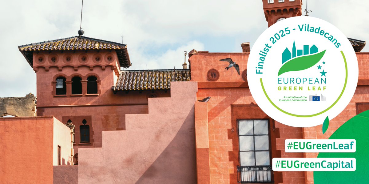 EU Green Capital (@eugreencapital) on Twitter photo Discover <a href="/ViladecansTweet/">AjuntamentViladecans</a>, one of our finalist cities for the European Green Leaf Awards in 2025
Being a young and dynamic city in Catalunya, its aim is to make innovation, culture, and education accessible to all the citizens 🤝
#GreenInnovation is a priority for Viladecans 💚 Discover <a href="/ViladecansTweet/">AjuntamentViladecans</a>, one of our finalist cities for the European Green Leaf Awards in 2025
Being a young and dynamic city in Catalunya, its aim is to make innovation, culture, and education accessible to all the citizens 🤝
#GreenInnovation is a priority for Viladecans 💚