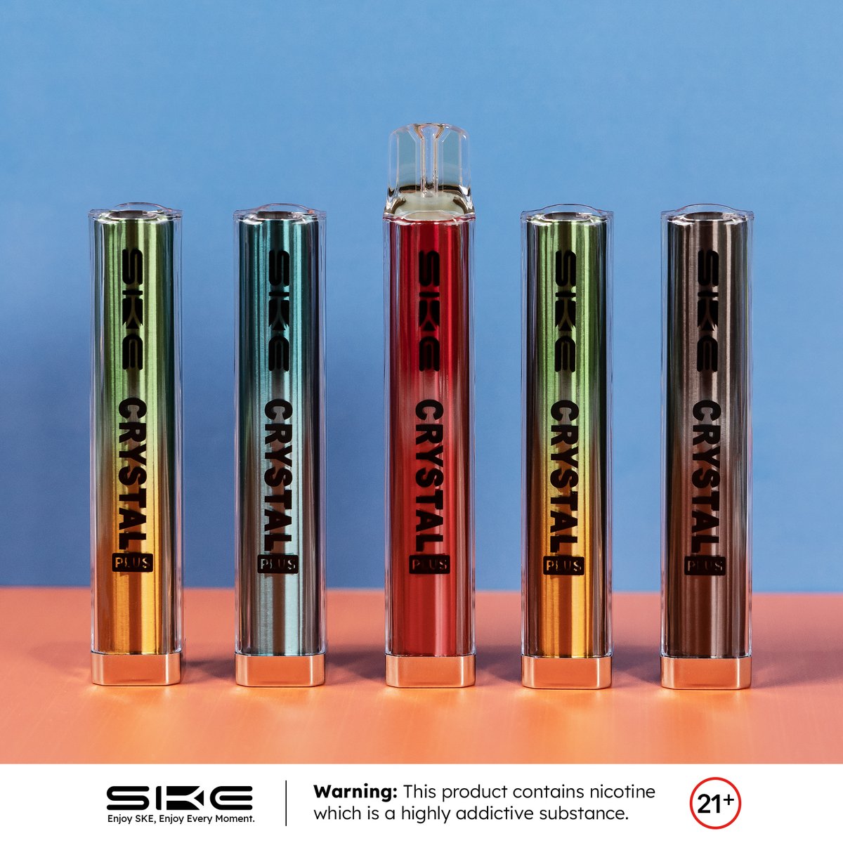skevapeofficial's tweet photo. Have you tried our SKE closed pod system vapes? Comment tell me😉
Warning: This product contains nicotine which is a highly addictive substance. You must be 21+
#skevape #ske #crystalbarplus #crystalbar #vapecommunity #vapefam https://t.co/MFoqXvjWHL