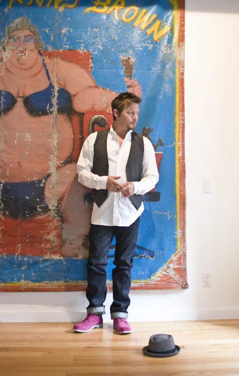 Norman Reedus for “Ladygunn” magazine in 2011.
Photographer: Shanna Fisher
#normanreedus