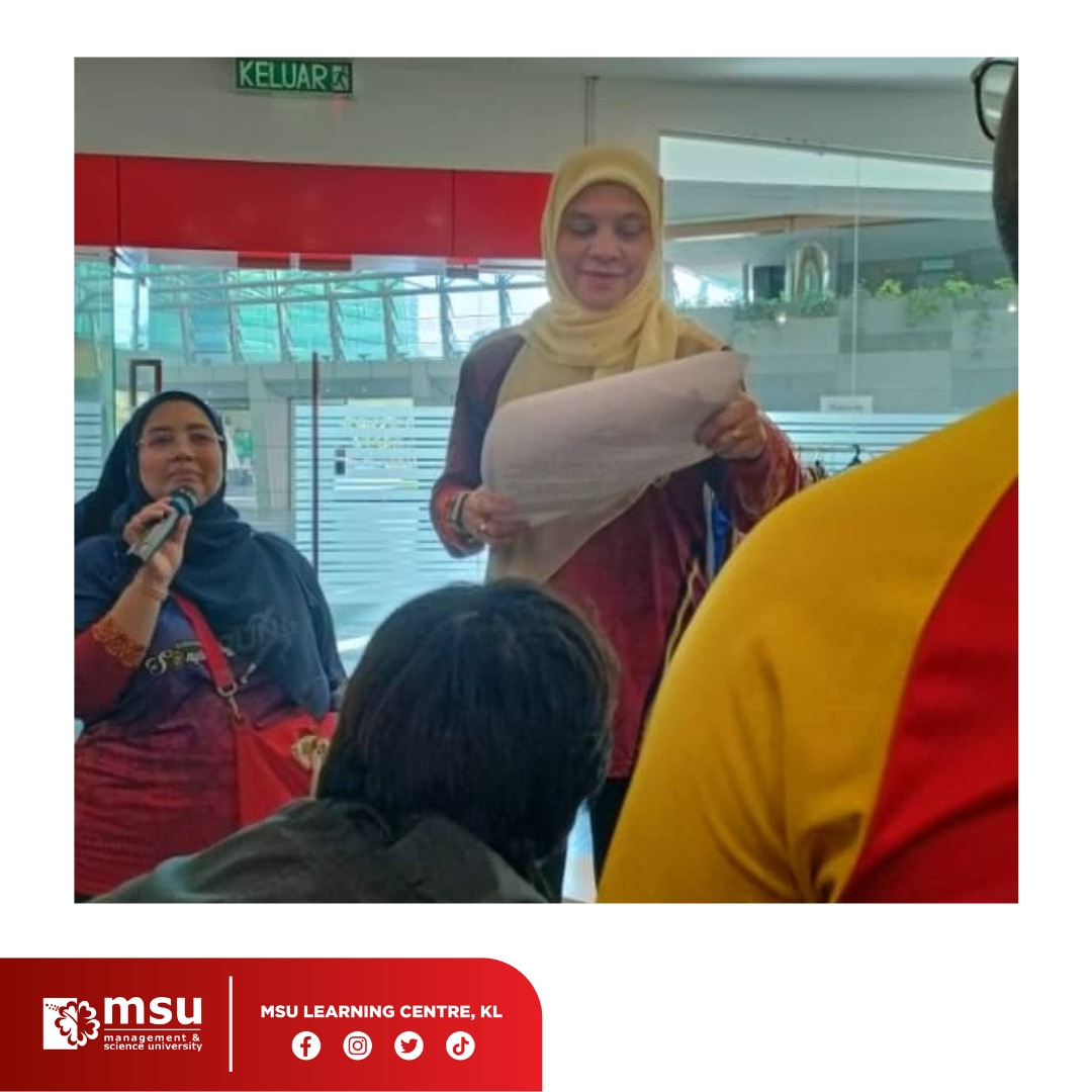 MSULCKL's tweet image. MSULC MYDAY KL EXPLORACE 2023

As part of supporting SDG, our students had fun participating in our #mlcexplorace 2023 around KL using MRT ad their means of transportation. Discovering Malaysia arts, culture &amp;amp; heritage.
Congratulations winner and all #MSUrians!

#SDGAwareness