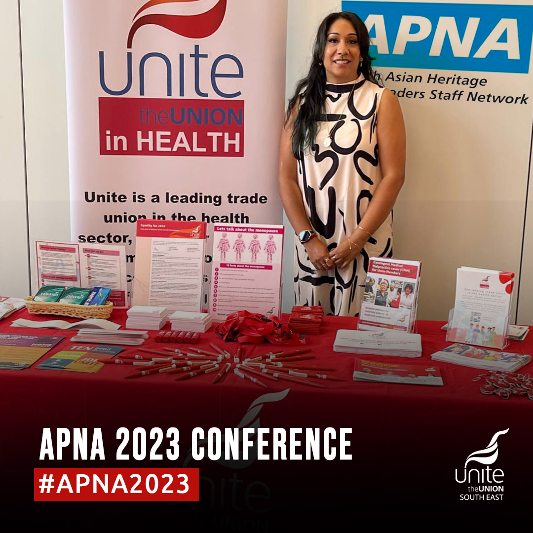 📣 Exciting day at the Asian Professionals National Alliance (APNA) Conference with Jesika Parmar, our Lead Regional Officer for Health. 🌟 #APNA2023 
Together, we're shaping the future of healthcare through knowledge and collaboration.👏 @ApnaNhs #TeamAPNA @WarwickConf