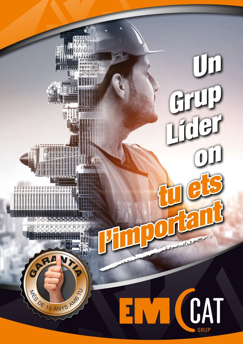 EmccatGrup's tweet photo. 📢Per què EMCCAT Grup? Coneix tot el que podem fer per tu! ✨
👉https://t.co/m37cb3rHzw https://t.co/x5PTo6FeZN