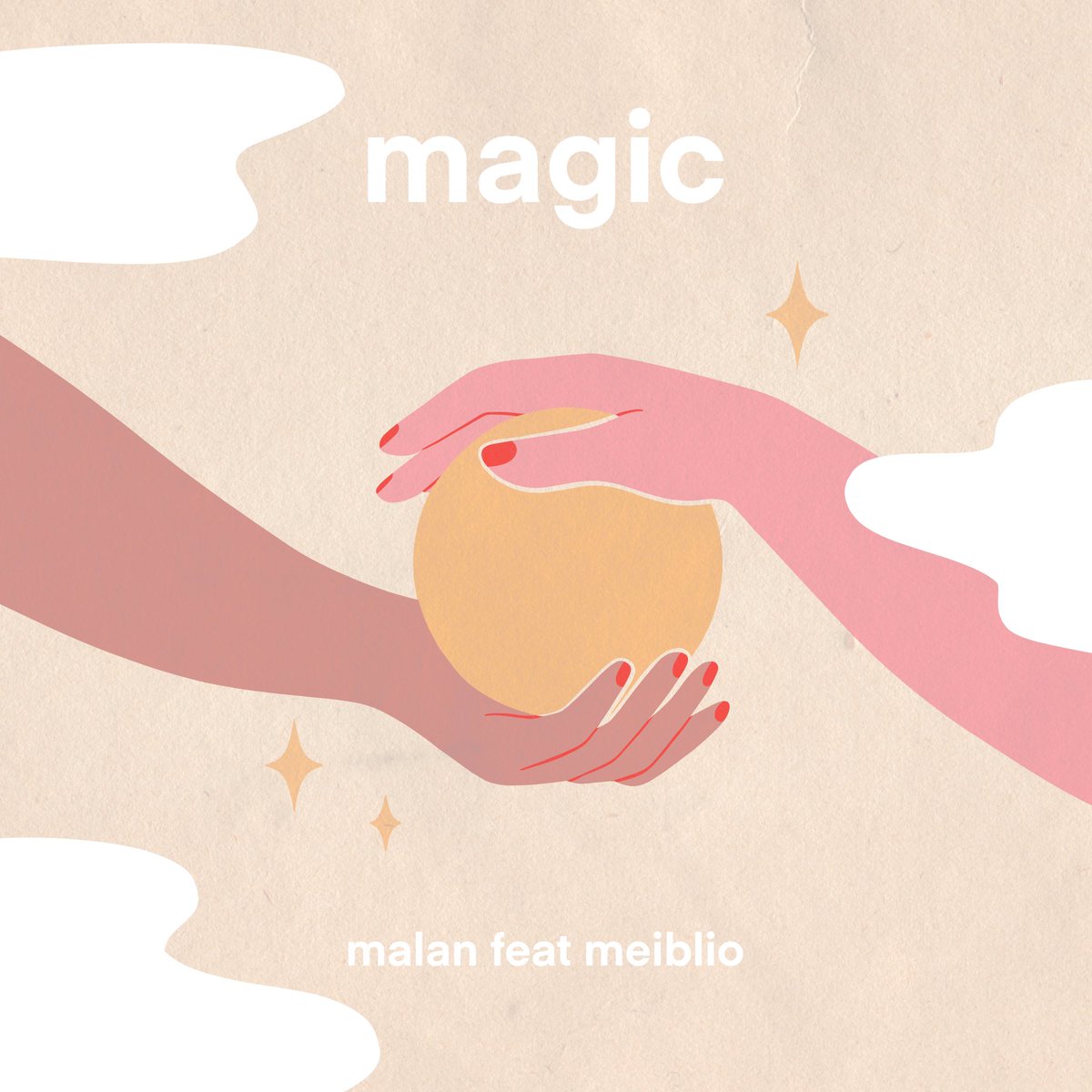 Magic - OUT NOW 🪄 feat. Meiblio x

So happy to finally have Magic out in the world 🫶 ! I hope you like it x

Co-writing / production - Nate Williams (and awesome trumpet skills 🎺)
Mixed by <a href="/Chewittmusic/">Christopher Hewitt</a> 
Mastered by Ste Kerry
Artwork by <a href="/chloemacaroni1/">chloemacaroni</a> 

🪄🪄🪄