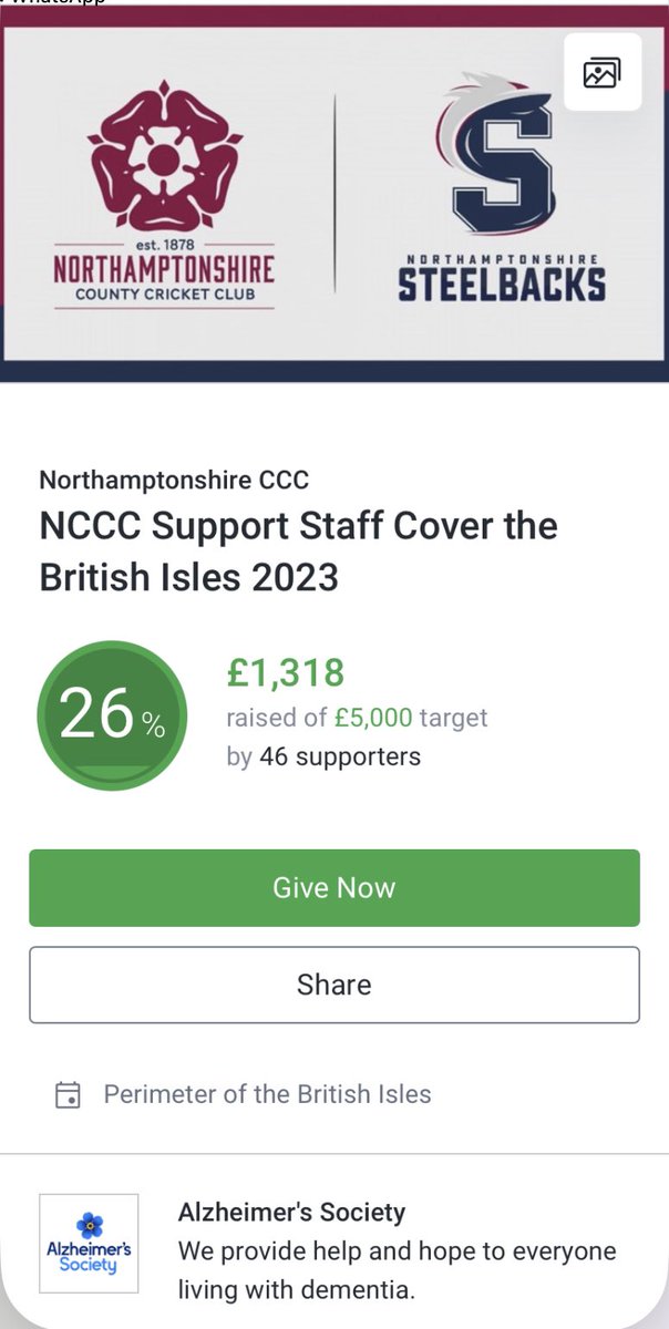 Steelbacks Staff Challenge completed - perimeter of the British Isles ✅ - it’s been a long slog and some serious hours put in for a great cause. Anything people can give to support would be hugely appreciated 🙏👊

justgiving.com/page/northampt…