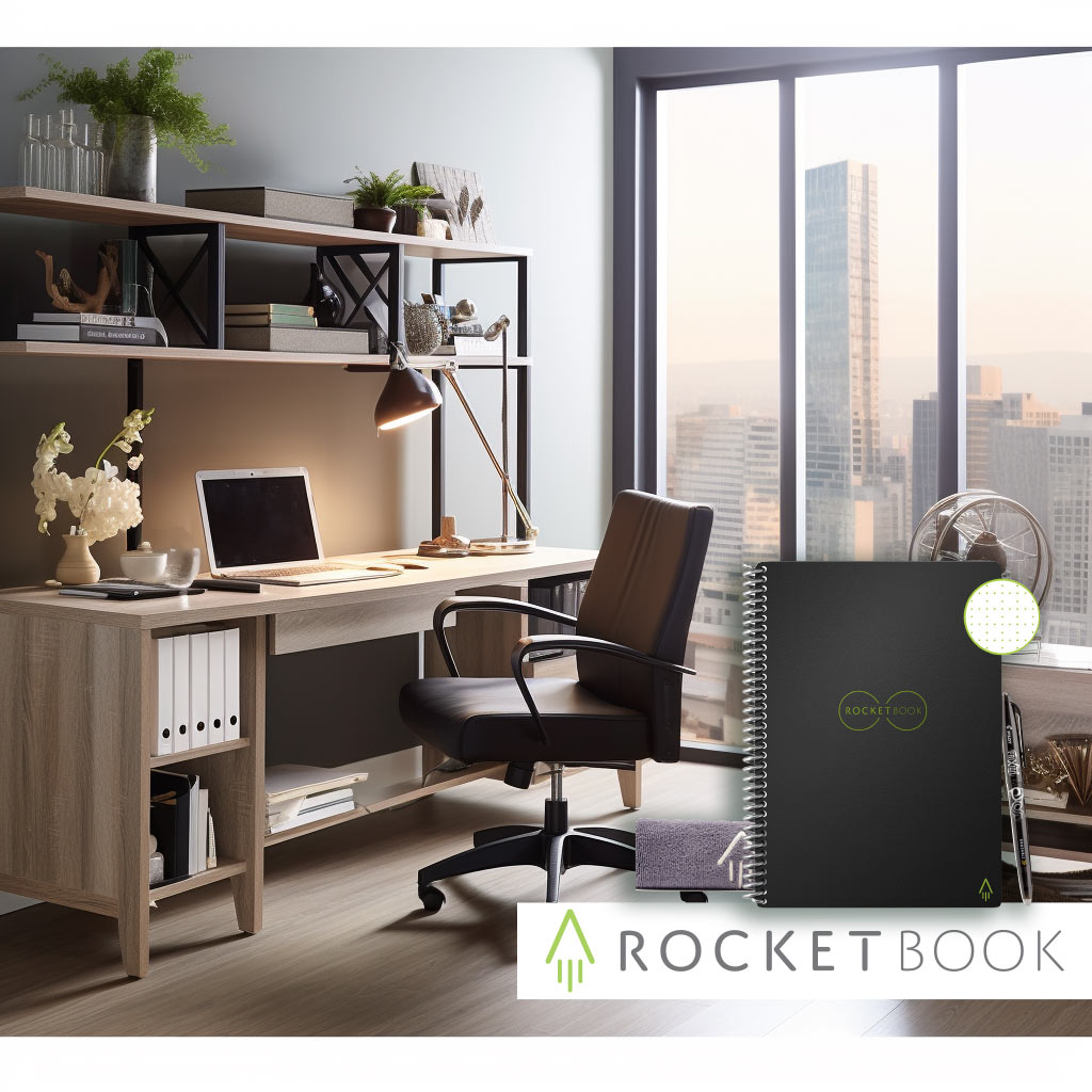 Take a step into the future with the BIC Rocketbook. It's not just notes; it's progress, Modernise your work habits #RHBE_Ltd