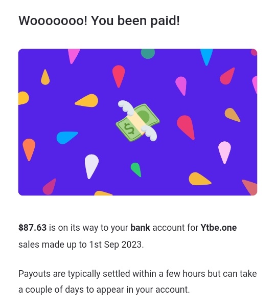 MikroYazilimci's tweet image. I got my first payment! ⚡ @Ytbeone @lmsqueezy 

#buildinpublic