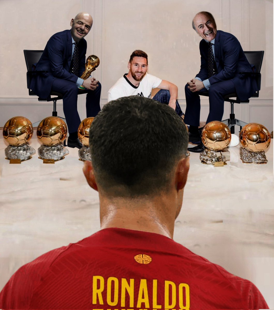 Fighting against Corruption and winning 5 Bdors, 5 Champions League, 2 Intl Trophies, 4 Golden Boots, 4 UEFA Best Player and 2 FIFA The Best

Yes Cristiano Ronaldo is the GOAT.