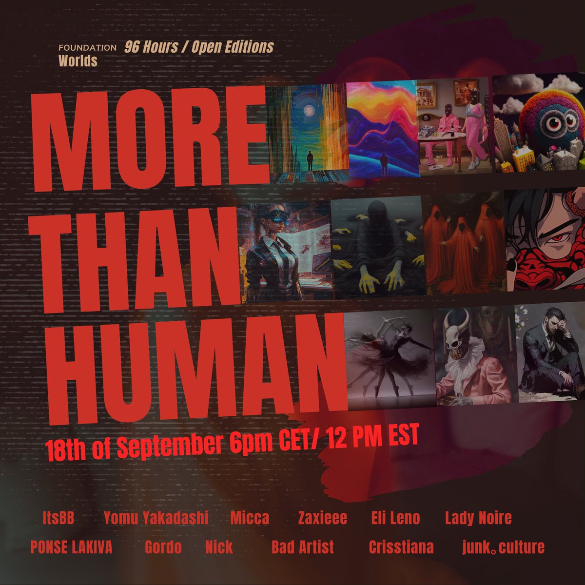 Nick_Arti's tweet photo. Good morning 🌞

Coming this Monday 👀

More than Human on FND 🔥 https://t.co/1RkeeOr19z