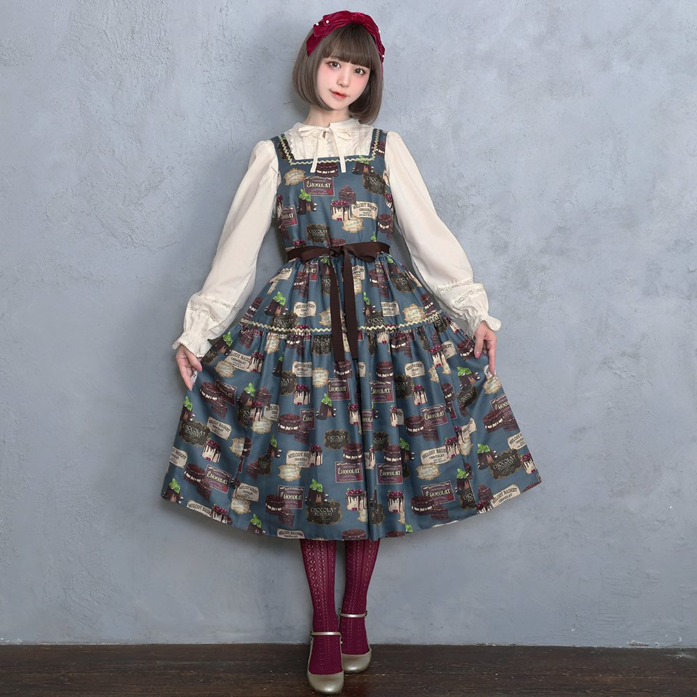 Melody BasKet　Melty Ganacheジャンパース fukasawamidori @fraisier_s 🍫Melty Ganacheジャンパースカート