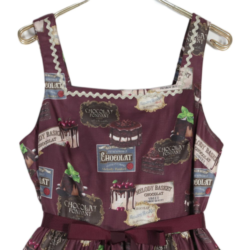 fukasawamidori @fraisier_s 🍫Melty Ganacheジャンパースカート