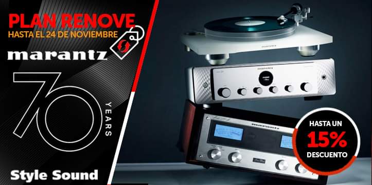 stylesound5's tweet photo. Apúntate al Plan Renove Marantz 70 Aniversario 📣📣
https://t.co/mgoxCghmmH

Actualiza tu sistema y consigue un descuento de hasta un 15% en una selección de modelos Marantz ❤️🎶💪

Promoción válida hasta el 24 de Noviembre de 2023 

#altafidelidad #renove #cineencasa #hifiinside https://t.co/oNjnbcw5SN