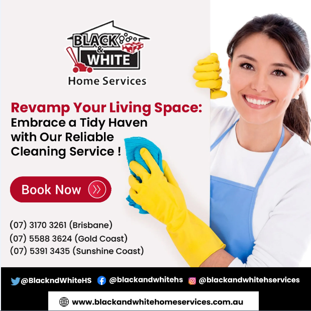 BlackndWhiteHS's tweet image. Revamp Your Living Space: Embrace a Tidy Haven with Our Reliable Cleaning Service!

You can also reach us at 07 3170 3261 to schedule your cleaning appointment.

#CleaningServices #BrisbaneCleaners #CustomizedCleaning
