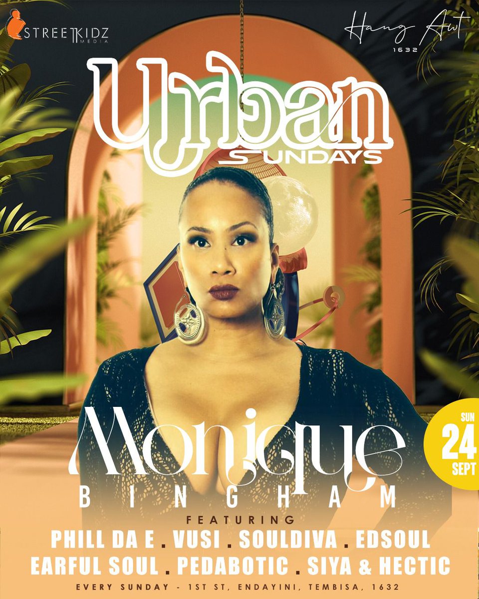 Time slots 🙌💃

15:00-17:00 Phil DaE
17:00-18:00 Vusi
18:00-19:00 @SoulDiva_DJ
19:00-20:00 <a href="/EdsoulSA/">Edsoul</a>
20:00-21:00 <a href="/moniquebingham/">monique bingham</a>
21:00-22:00 <a href="/EarfulSoul/">Against All Odds #OutNow</a>
22:00-23:00 Pedabotic
23:00-00:00 Siya and Hectic