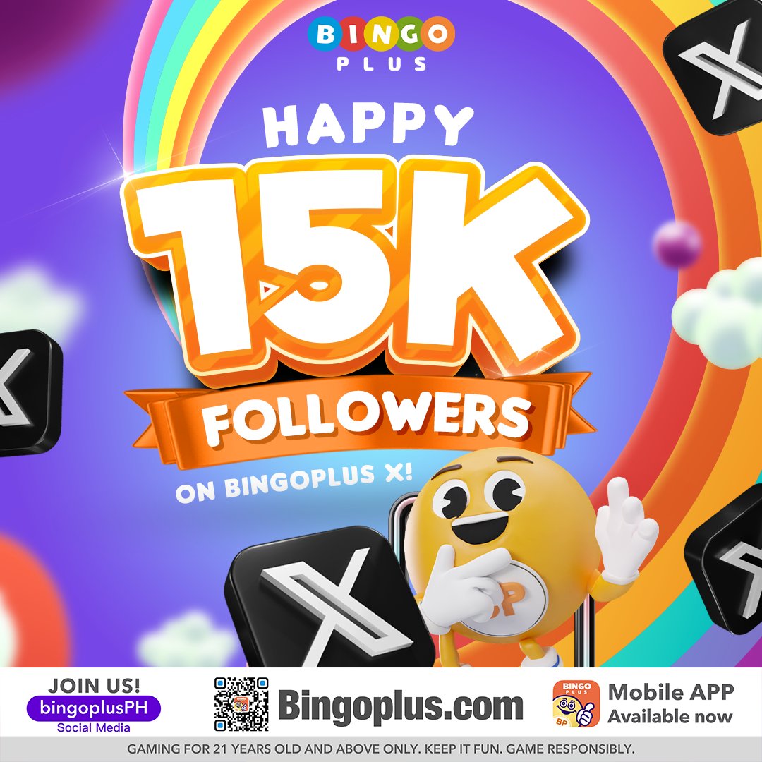 Bingoplusph's tweet photo. Bingo Sa Saya, Plus na Plus sa Panalo! Maraming salamat, ka-BingoPlus! 🫶

#BingoPlus #BingoPlusPH #TwitterBPRoadto15K https://t.co/IDnT52GfpQ