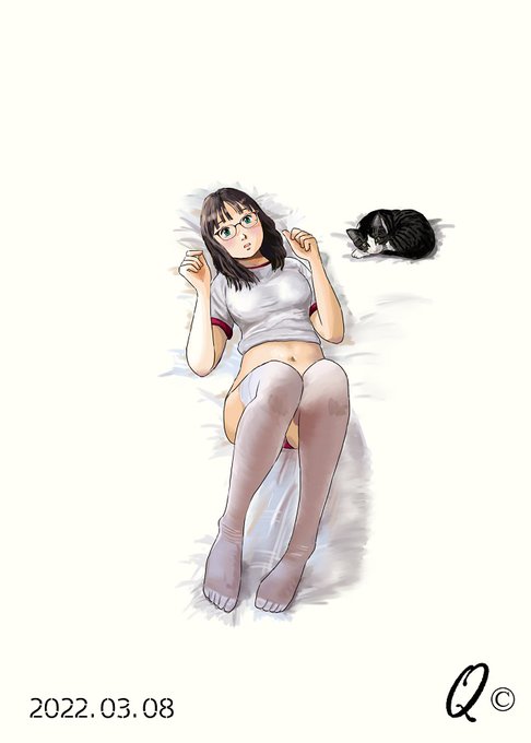 1年半前のブルマ絵(ブルマほぼ見えてないけど😅)
これ、メチャ苦労して描いたなぁ(伸びんかったけど…)😭 