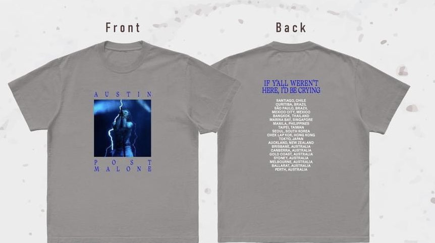 double__st's tweet image. มีคนฝากปล่อยเสื้อ 1500 รวมส่ง 
น้ำตาล/ เขียว  XL 
เทา L 

สนใจ Dm 
 #PostMaloneBKK