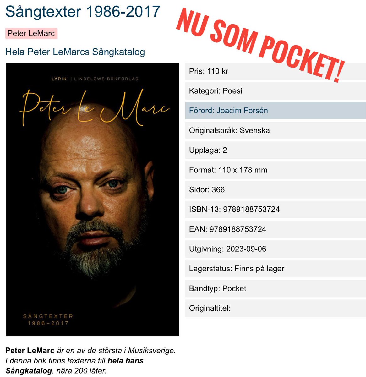 Peter LeMarc tweet media