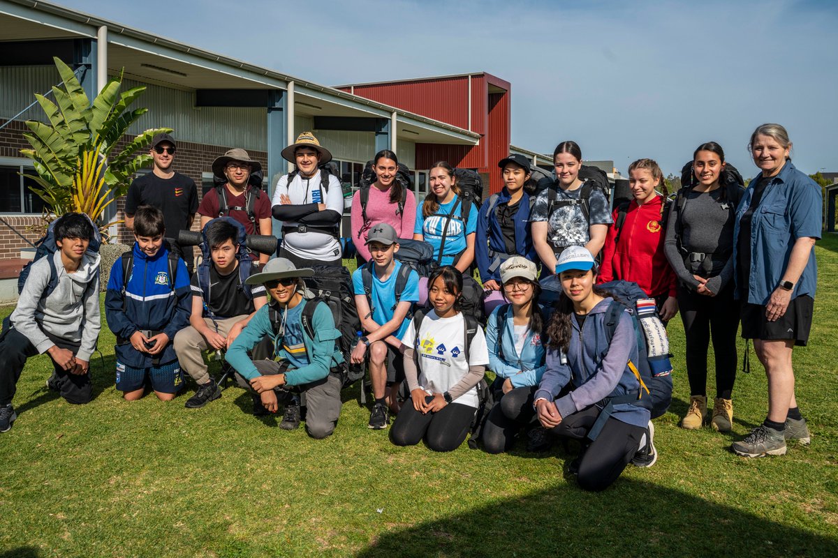 GSCC_College's tweet photo. Our Duke of Edinburgh students are having a wonderful time on their Bronze Award Qualifying Journey near Sydney Harbour! 🏞️ Today's activities have been amazing, and they've picked up a host of new skills along the way. https://t.co/dKkcK1A732