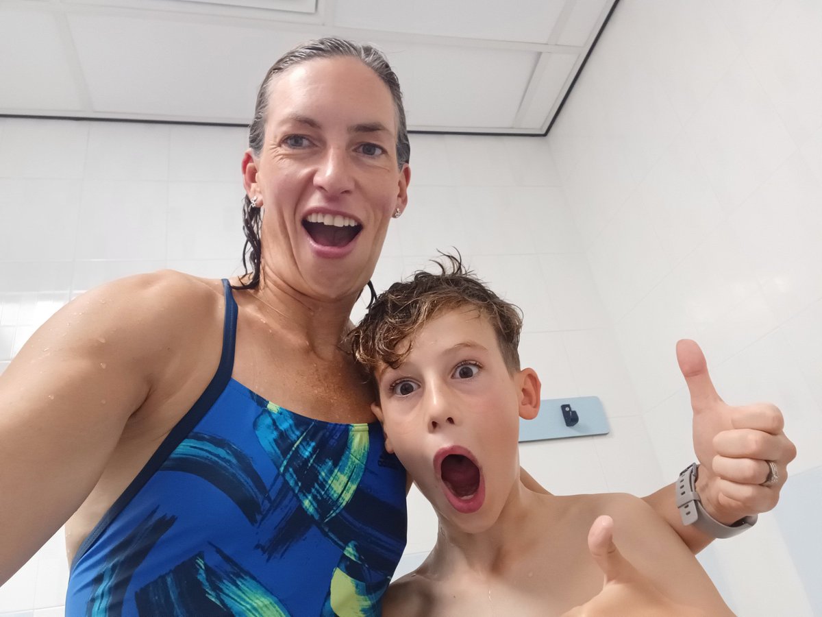 15 miles each, 15 days, half way there! Zach has been amazing! Thank you for all the sponsorship for <a href="/StCatherinesPre/">St Catherine's Hospice Lancashire</a>  and <a href="/DerianHouse/">Derian House Children's Hospice</a> we are keeping on swimming! #30milesinseptember #swimming❤️ 🏊‍♂️ 🏊‍♂️ <a href="/CCCRPrimary/">CCCR Primary School</a> 
justgiving.com/team/Mileadays…