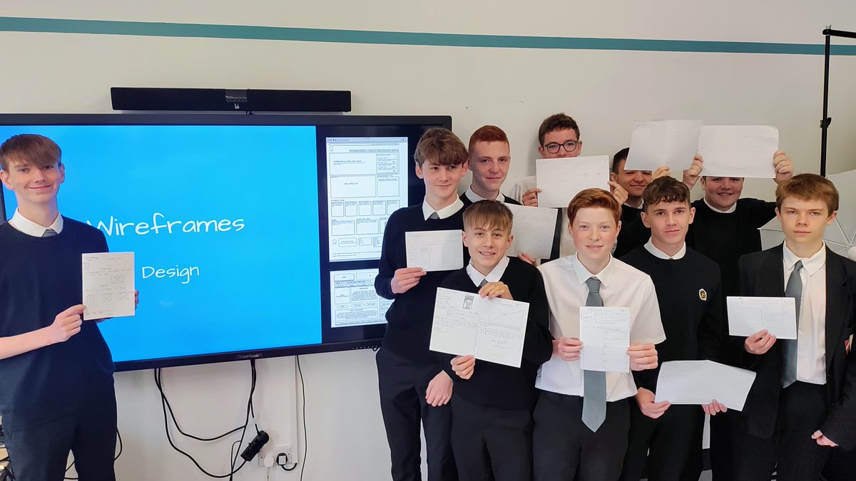 MrVosser's tweet image. @BraesComputing have spent the morning undertaking analysis and design activities to create user personas and wireframes of websites focussed on their target audience. @BraesHigh @CompSciScot #Article29 #CreativeComputing