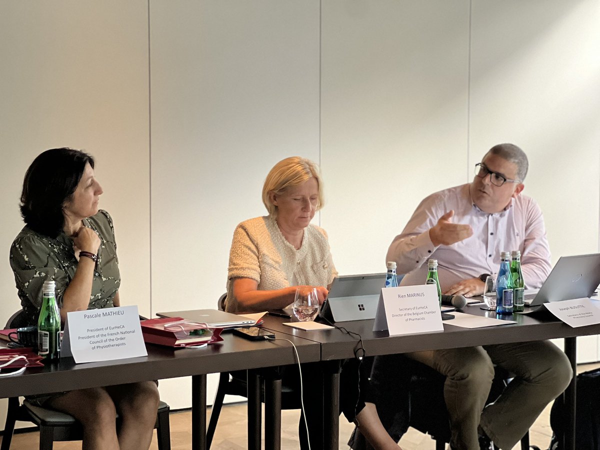 cnomk's tweet photo. A l'ordre du jour de l'AG #EurHeCA : place des patients/non-professionnels dans les Ordres de santé, directive sur la reconnaissance des qualifications professionnelles, condition de nationalité pour les diplômes européens conformes, carte professionnelle européenne, authentification des diplômes, retour sur les actions d’EurHeCA au niveau européen et propositions d’actions, etc