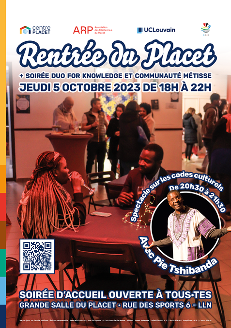 🥳Le Centre Placet organise sa soirée de rentrée le 5 octobre à 18h!
▶️Infos et inscriptions: placet.be/index.php/fr/n…