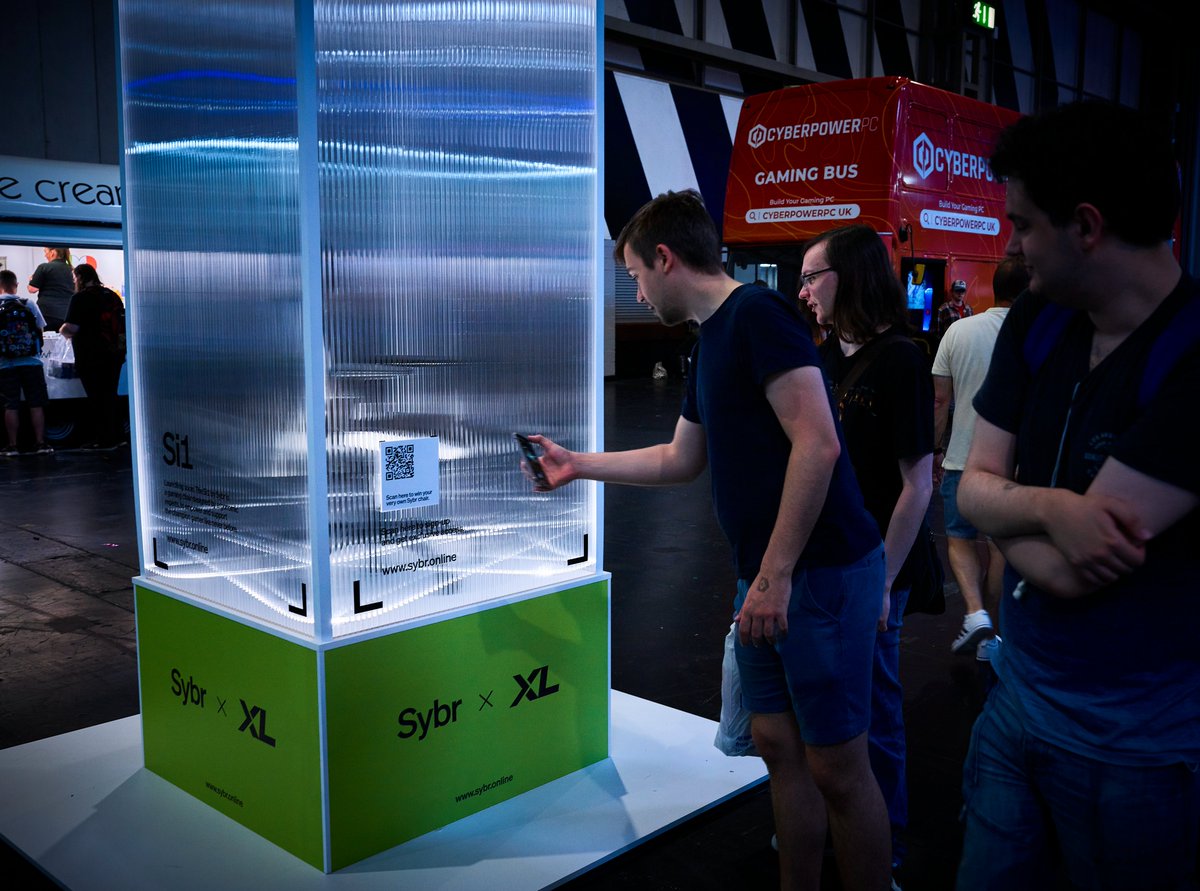 GIANTXLeague's tweet photo. Last week we had the pleasure of attending #insomnia71 with some of our amazing partners.
Our @JDSports booth hosted a plethora of activities including a live DJ, a ball pit and free play for VALORANT and FIFA
Alongside @EE we hosted a Β£10,000 female VALORANT tournament as well as giving guests the chance to make their own player card in the main hall.
Finally, Sybr came with a teaser of their brand new gaming chair, launching on the 2nd October.
After a successful weekend we hope to be back again with bigger and better! See you at the next one? π