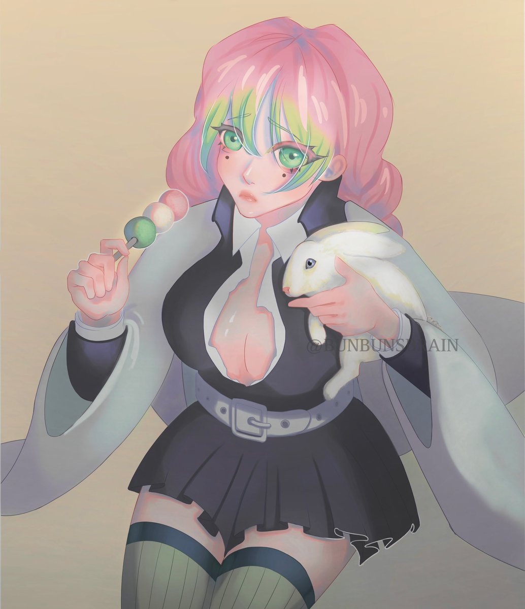 bunbunsbrain's tweet photo. Mitsuri ♡ 
#DemonSlayer  #demonslayerfanart #kny #kimetsunoyaiba #Mitsuri #MitsuriKanroji #artmoots #AnimeArt #digitalart #artist https://t.co/03bpLAyeML