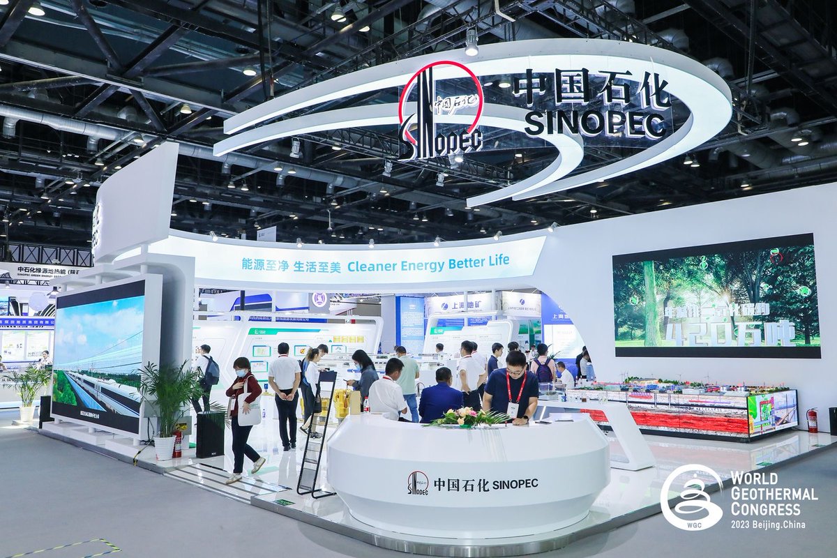 The 7th #WGC2023, hosted by Sinopec under the theme of “Clean Geothermal, Green Earth,” kicks off at China National Convention Center in Beijing. It is China’s first time hosting the international geothermal event of this kind.
More details: bit.ly/3rgx8Kx