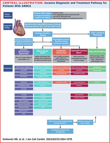 BartoszHudzik's tweet photo. Centers specializing in #coronary function testing are critical to ensure systematic approach to Dx & Rx of #angina w/ #nonobstructive coronary arteries #ANOCA π https://t.co/9PZsXGcg4k #CAD #INOCA #CVD @JACCJournals @NSmilowitzMD @DrMarthaGulati @InocaInternati1 @mirvatalasnag https://t.co/TkWjfh7xCD