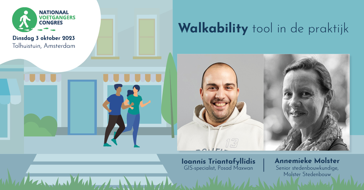 Programma uitgelicht! 🕐12.05u🎙️De walkability tool van <a href="/posadmaxwan/">PosadMaxwan</a> scoort buurten van NL op loopvriendelijkheid. Een mooie tool, maar hoe werkt deze in de praktijk? Molster Stedenbouw en Posad-Maxwan leggen het je uit aan de hand van een praktijkvoorbeeld in <a href="/gemeentearnhem/">Gemeente Arnhem</a>.