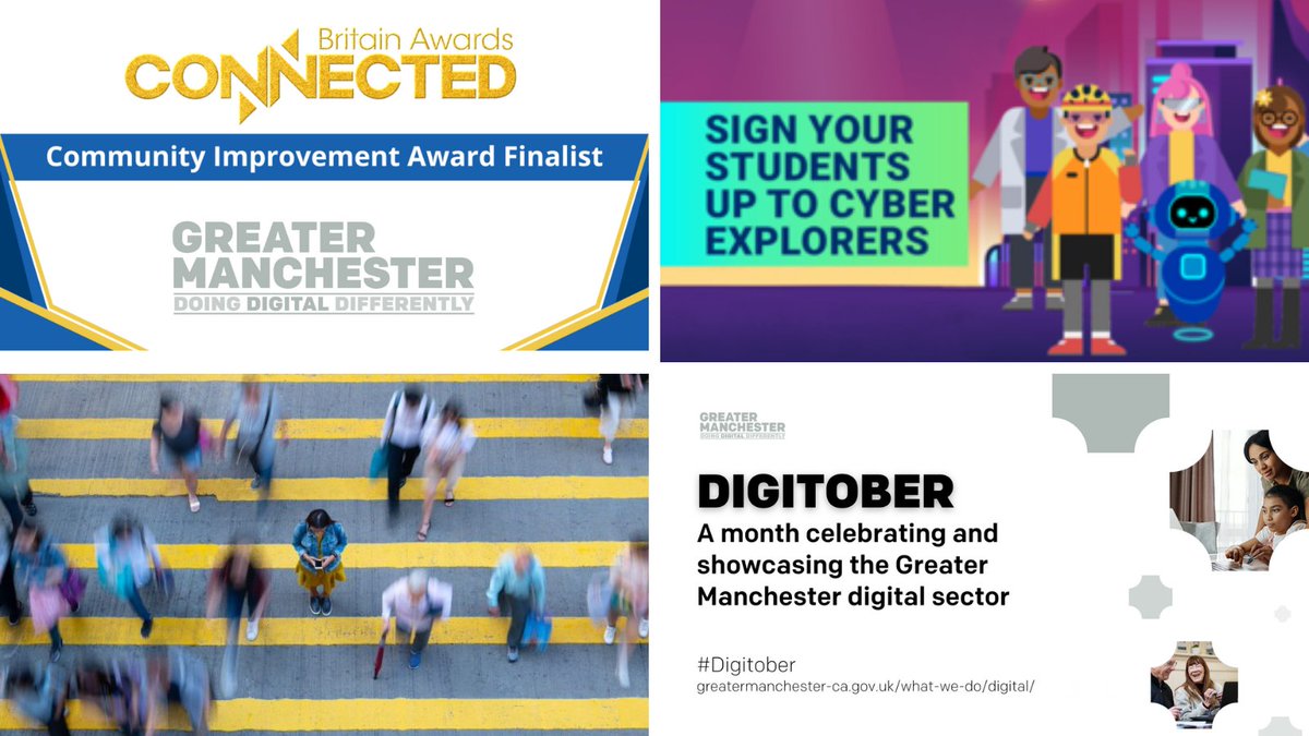 GMCAdigital's tweet image. 📥 This month's #GMDigital bulletin has landed!

📰 @GMCAdigital are at #ConnectedBritain
📰 Sign your students up to @DCMS #CyberExplorers
📰 @VMO2business analyse the necessity of digital skills
📰 Get involved with #Digitober 2023

Read it here ⬇️
mailchi.mp/d139411ae3df/s…
