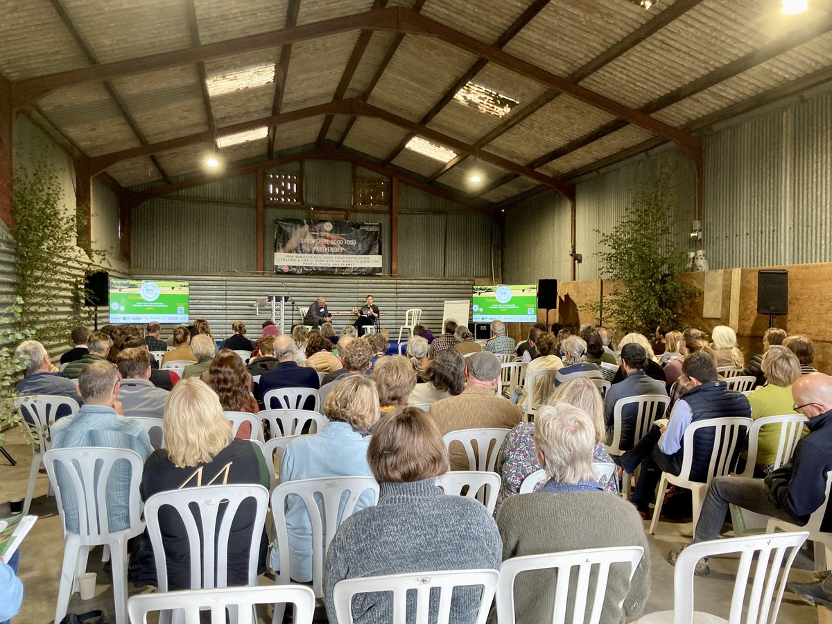 Jakedrum's tweet photo. I’m in a barn for @ofgorganic because today we’re taking part in the inaugural Marches Real Food & Farming Conference -
https://t.co/w2NKKPUAzl
@csmaje
@MandaScott
@Hodmedods
@PastureForLife
@Ooooby
@ORFC
#mrffc23
#organic
#agriculture
#sustainable
#regenerative
#food https://t.co/TYaP4SqKiJ