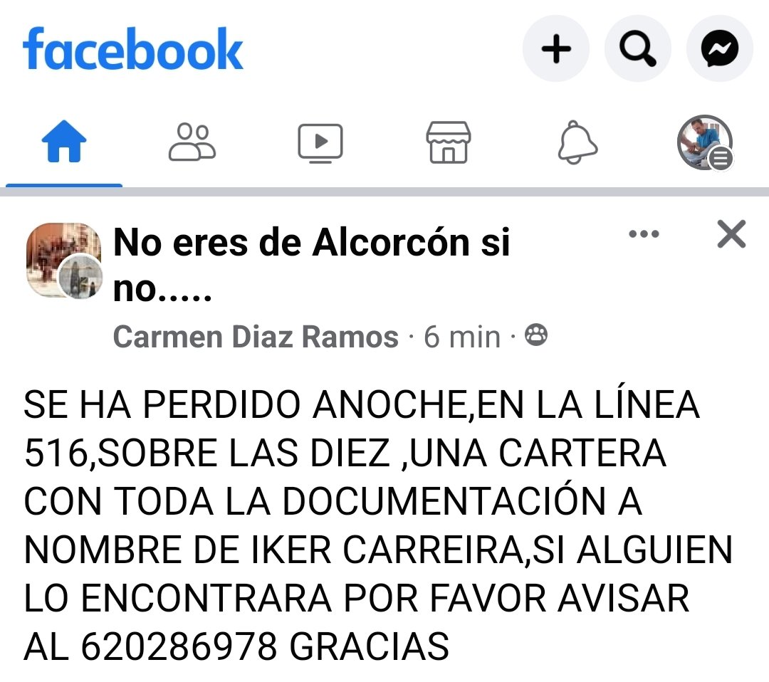 Visto en #Alcorcón 
Documentación perdida en 516 de <a href="/SpainArriva/">Arriva Spain | Transporte de viajeros</a> 

<a href="/Hardcorcon/">Hardcorcón</a> 
<a href="/AlcorconV/">𝗔𝗟𝗖𝗢𝗥𝗖𝗢́𝗡 VECINOS</a> 
<a href="/vecinosdealcor1/">Vecinos De Alcorcón</a> 
<a href="/VecinosAlcorcon/">Vecinos de Alcorcón</a> 
<a href="/RetamasRibota/">Barrios de Las Retamas y La Ribota (Alcorcón)</a> 
<a href="/mejoremos_el/">Mejoremos el ensanche</a> 
<a href="/Ensanche_Sur_/">Barrio del Ensanche Sur (Alcorcón)</a>