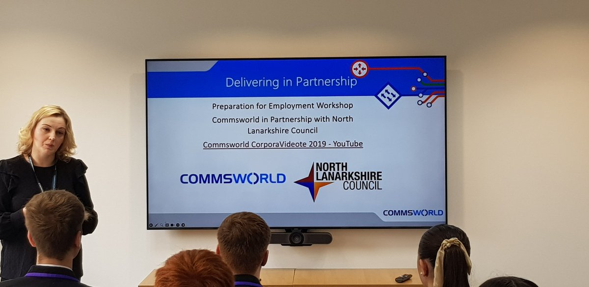 Partnership working <a href="/StAidansHigh/">St Aidan's High</a> <a href="/nlcpeople/">NorthLanCouncil</a> @StMargaretshs <a href="/Commsworld/">Commsworld</a> <a href="/CumbernauldAcad/">Cumbernauld Academy</a> #skills #future #foundationapprenticeships #nlc