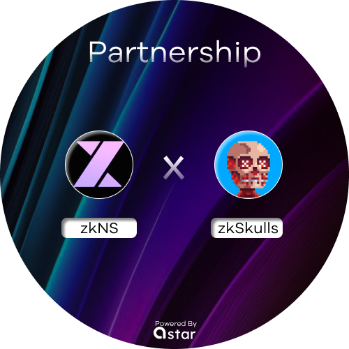 zknsdomains's tweet photo. 🚀@zk_skulls x @zknsdomains Partnership Giveaway 
 
🏆 zkSkulls Awards:  

-- 5 x zkSkulls NFTs
-- 20 x zkSkulls Evolutions Whitelist (Freemint)
-- 5 x 3000 $ZAS Token 

😊Please ensure you've met all the criteria for a valid entry.  Good luck!

👇Join: https://t.co/JkKqEF4NZP https://t.co/lPoFHzUltu