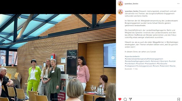 Landesnetzwerk Bürgerengagement Berlin tweet media