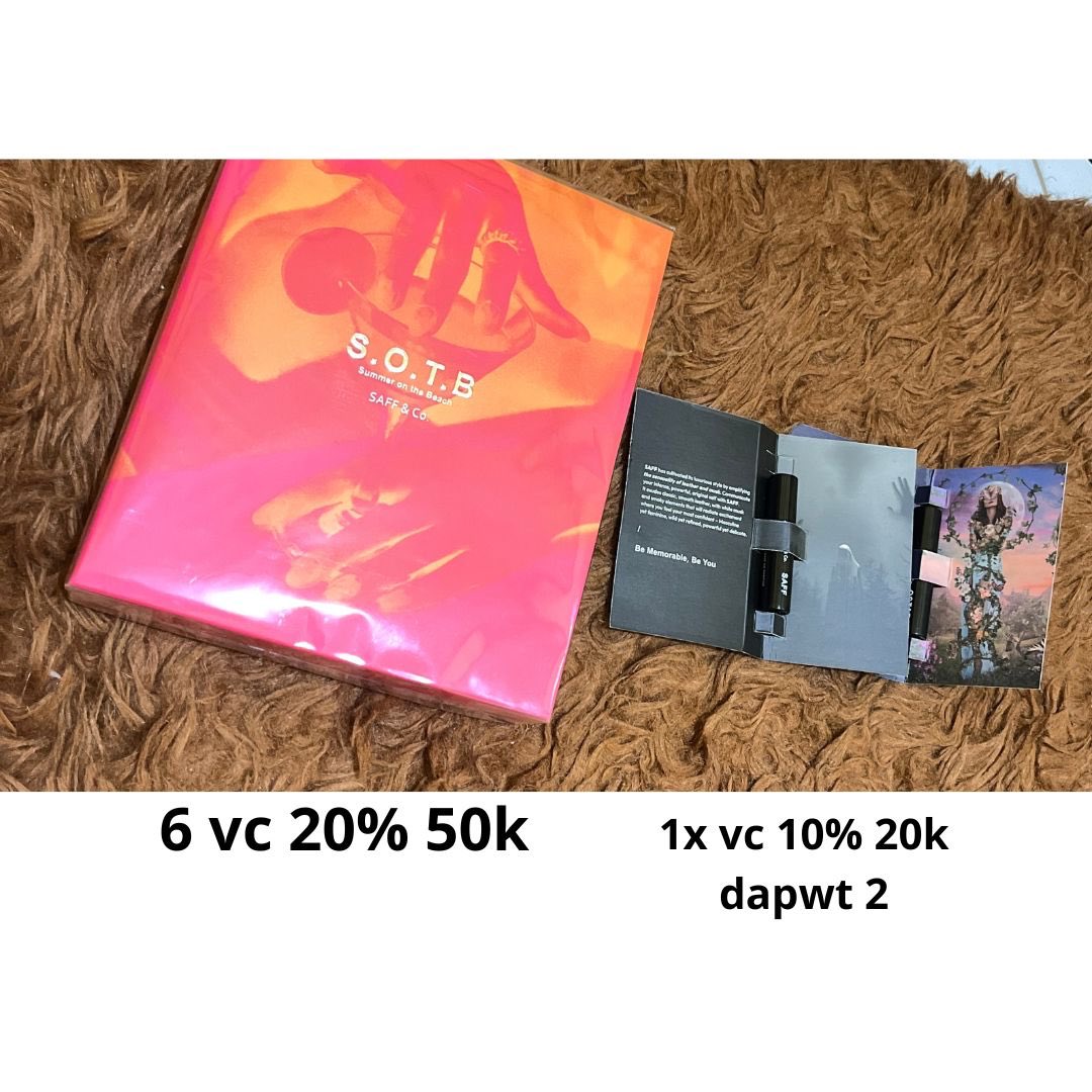 serablissarc's tweet photo. Voc Disc Live bisa dimodalin yaa
Cuma hari ini ada voc 20% dan 25%. Yukk langsung wa aja 🥰 bisa pake vc 10% dan 8k ygy https://t.co/UFDjdScCL6