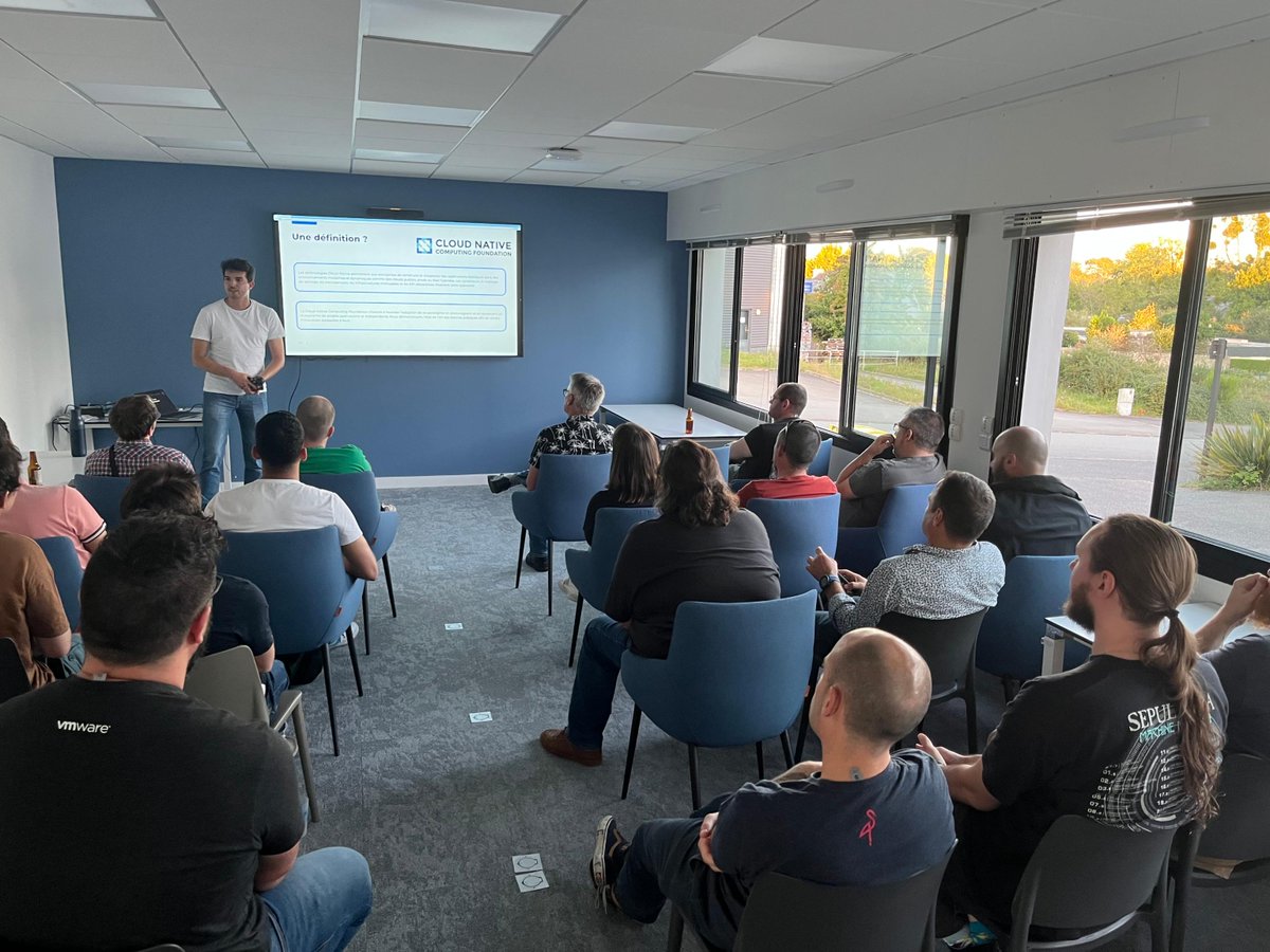 ⛵✨ Merci ! ✨⛵

✨Merci✨ aux participants d'avoir pu être présent lors de ce Premier évènement !
Le premier meetup #CNCFLorient a été un succès grâce à vous ! 🙏⛵

Nous avons hâte de vous retrouver lors d'une prochaine date !🚀

Restez à l'affût ! 🤩
community.cncf.io/lorient/