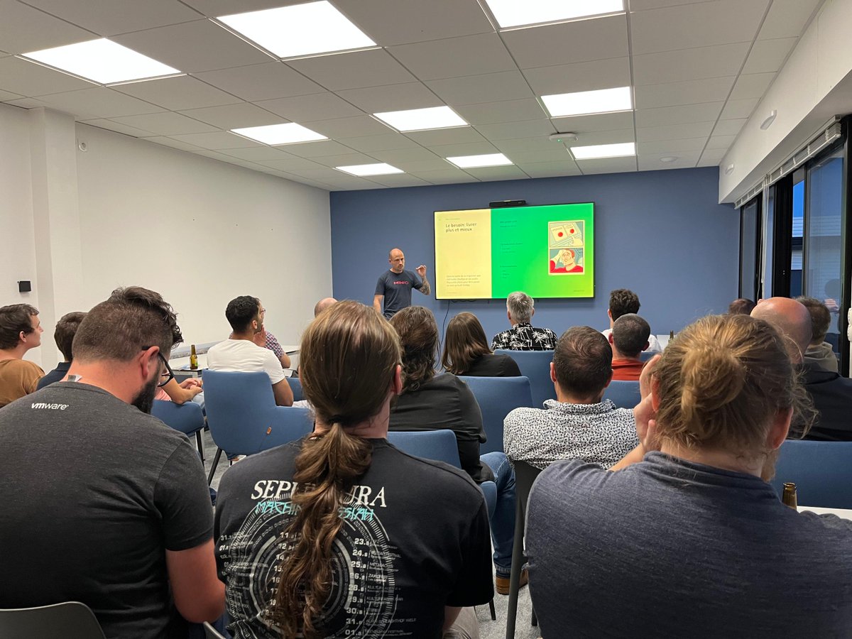 cncflorient's tweet photo. ⛵✨ Merci ! ✨⛵

✨Merci✨ aux participants d'avoir pu être présent lors de ce Premier évènement !
Le premier meetup #CNCFLorient a été un succès grâce à vous ! 🙏⛵

Nous avons hâte de vous retrouver lors d'une prochaine date !🚀

Restez à l'affût ! 🤩
https://t.co/STBxJlP0qx https://t.co/TzX9ZCpg9F