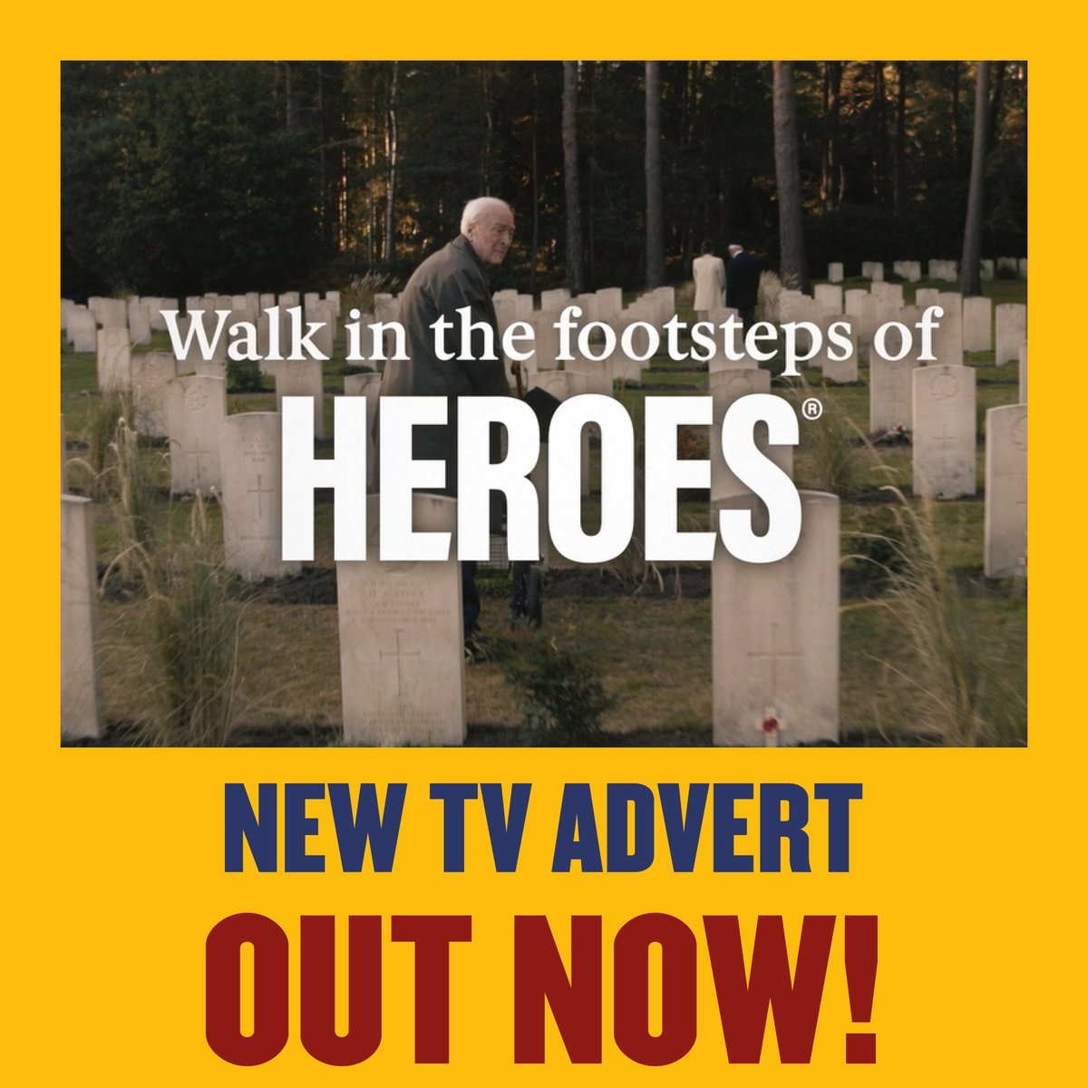 LegerBattleTour's tweet image. Our NEW #battlefield tours TV advert will be on screens from today, and we’re giving you an exclusive first look. Featuring heart-warming scenes from @patheuk’s new film, #TheGreatEscaper, watch now and let us know what you think &amp;gt;&amp;gt; ow.ly/LsH450PLCz2