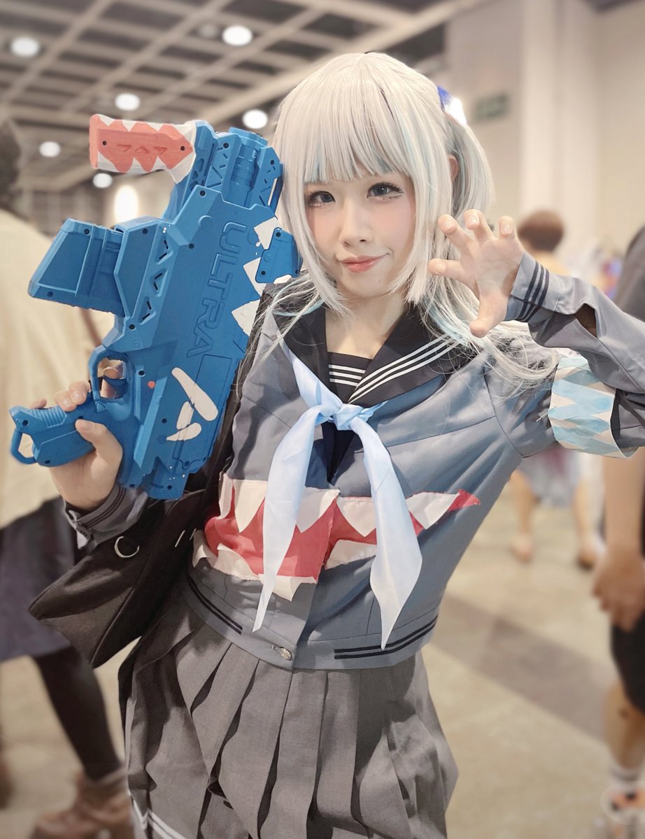 AliceHobbey's tweet photo. 💥💥🖕🏻( ˙༥˙ )

#gawrgura #gawrt #hololive #guracosplay #gura #hololiveenglish #hololiveen #gawrguracosplay #cosplay #cosplayer https://t.co/utdZiQMMqM