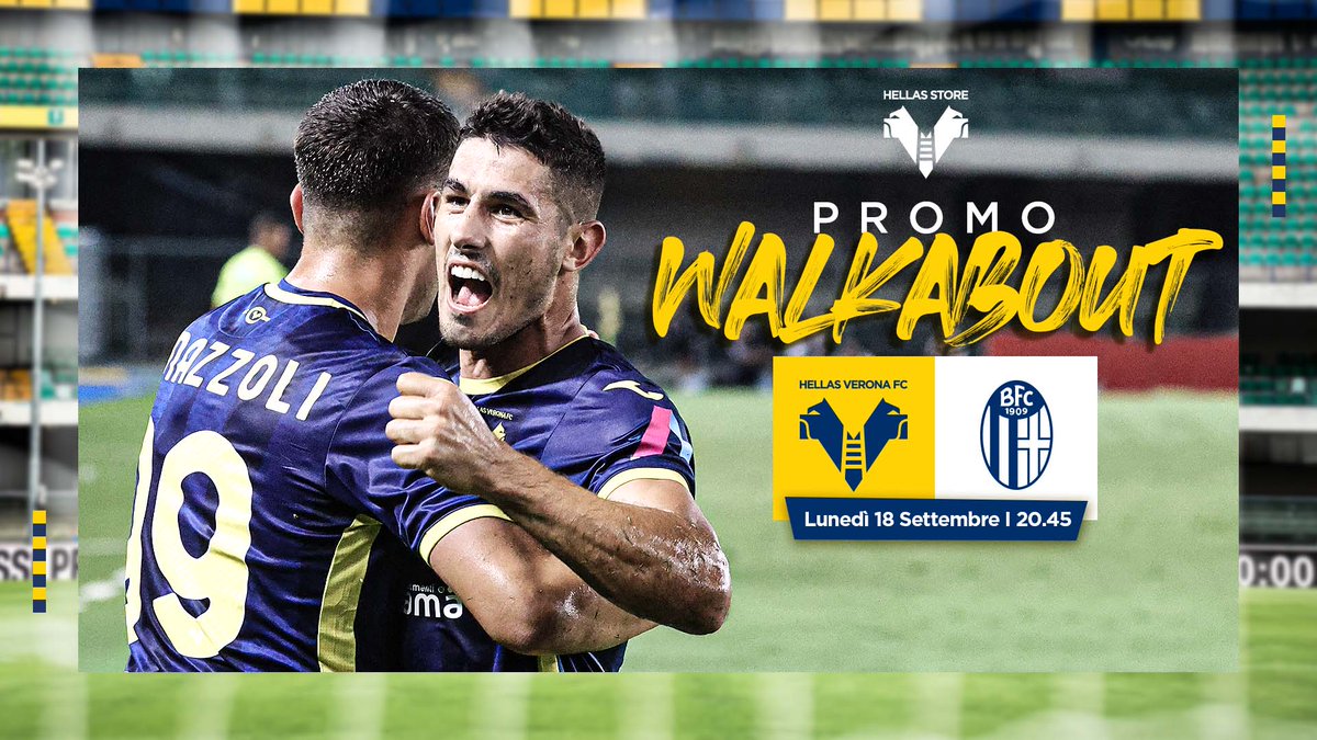 HellasVeronaFC's tweet photo. ๐๏ธ๐ธ๐ช L'Hellas Store Arena e l'Outlet ti offrono la possibilitร di vivere #VeronaBologna in un modo unico e speciale: la Walkabout Experience ๐๐
๐ Scopri tutti i dettagli della promo โคต๏ธ
https://t.co/kBQFezPAPj
#HVStore #DaiVerona https://t.co/bzMKo01FqY